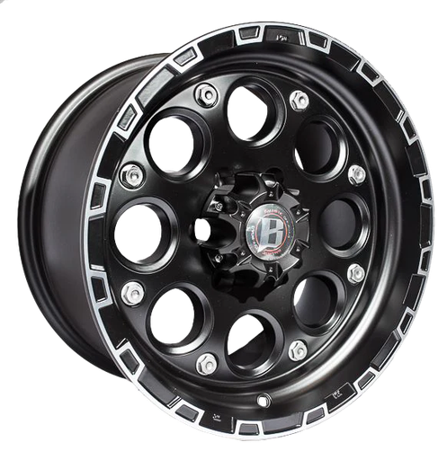 [E813-17INCHFBOM] 17" BALLISTIC ENIGMA 6/139 ET0 CH110 STBLK